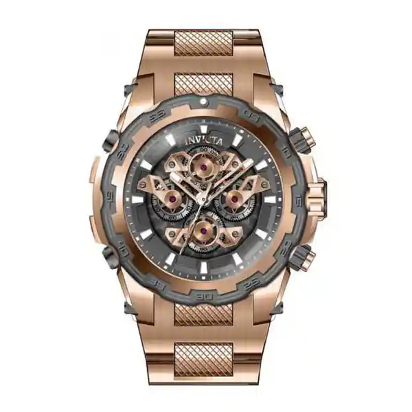 Invicta Reloj Hombre Oro Rosa Inv34226