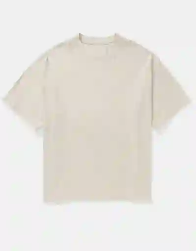 Camiseta Hombre Beige Talla: MEDIUM 3664153 American Eagle
