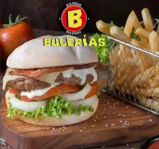 Combo hamburguesa res de 140 gr