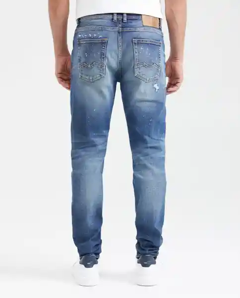 Jean Super Slim Fit Rider H Azul Clásico Talla 32 / 32 Chevignon