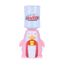 Dispensador Mini de Agua de Pingüino Rosa Miniso