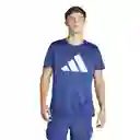 Adidas Camiseta Run it Tee Hombre Azul Talla M Ref: IN0076