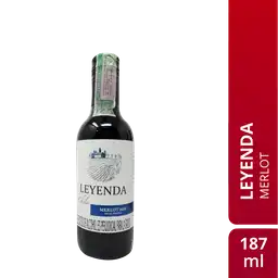 Leyenda Vino Tinto Merlot Piccollo