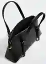 Bolso P Ona Negro Talla 99 Mujer Mango