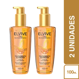2 x Elvive Tratamiento Capilar Oleo Extraordinario 100 mL