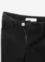 Jean Culotte5 Tejano Negro Talla 10 Niña Mango