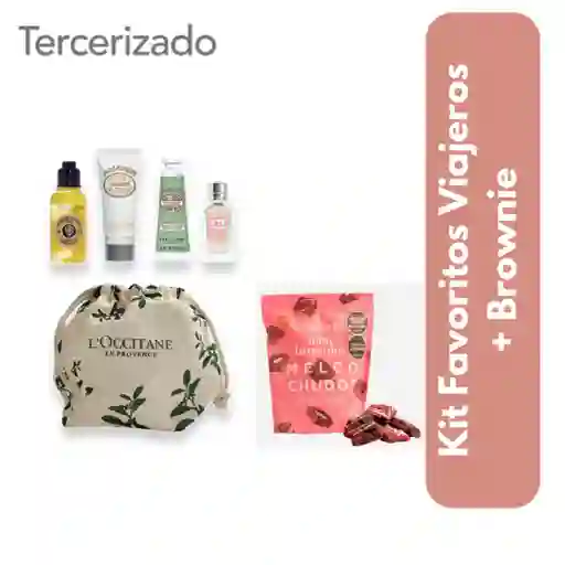 Combo Kit Favoritos Viajeros + Mini Brownie Red Velvet