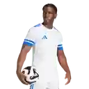 Adidas Camiseta Squa25 Jersey M Equipo Fútbol Hombre Blanco T L