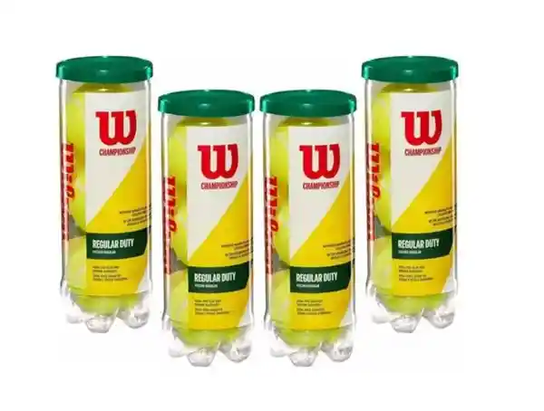 Wilson Pack Pelota de Tenis Championship Regular Duty