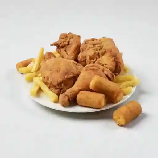 Medio Pollo Broaster