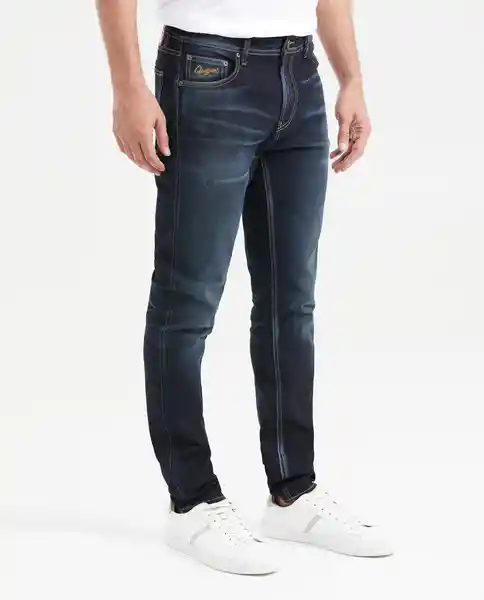 Jean Straight Fit Morrison Azul Dark Ultra 32 / 32 Chevignon