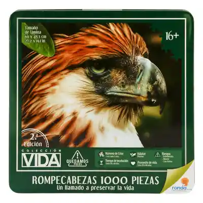 Ronda Slime Piezas Lata Colección Vida 2 Águila