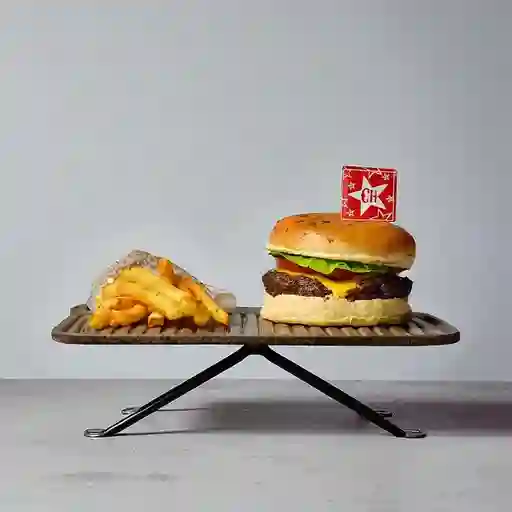 Hamburguesa tradicional