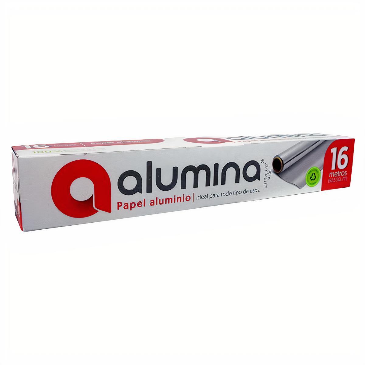 Alumina papel aluminio 16 ml