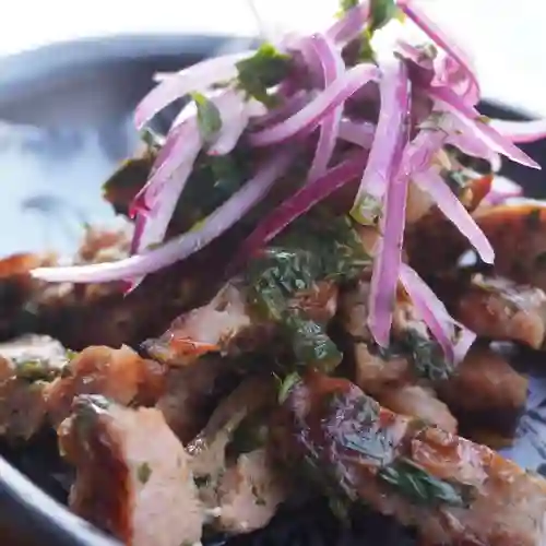Ceviche de Chorizo de Cerdo