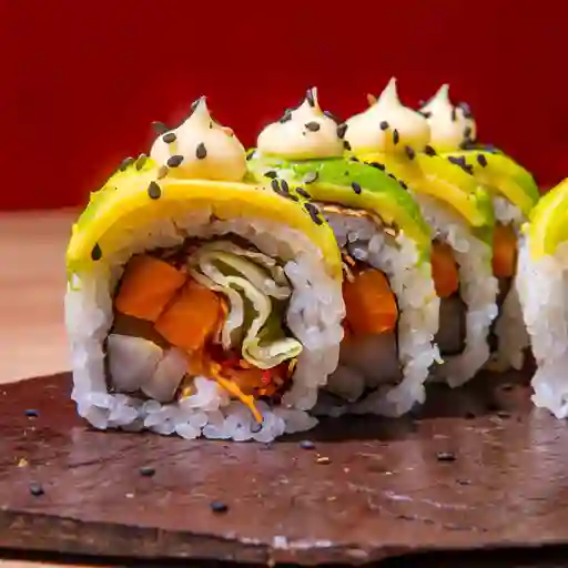 Sushi veggie roll 10 bocados