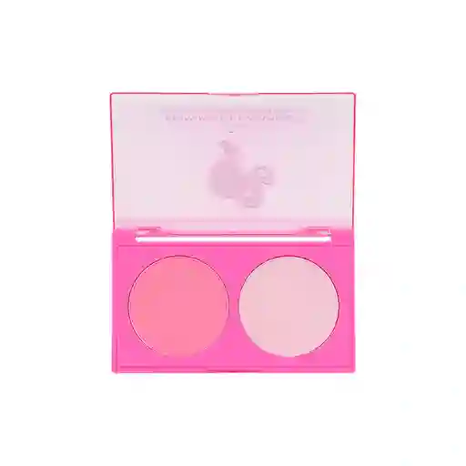 Paleta de Rubor e Iluminador 02 Barbie Miniso
