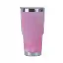 Vaso de Acero Tie Dye Rosa Miniso