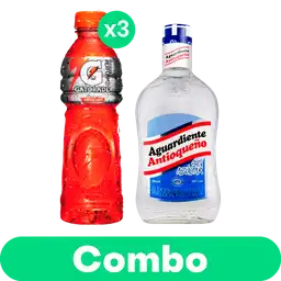 Combo 3 Pack Gatorade 1L + Antioqueño Sin Azúcar 750 mL
