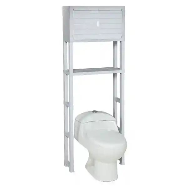 Rimax Estante Para Baño Gris 171.8 x 25.2 x 61.5 cm