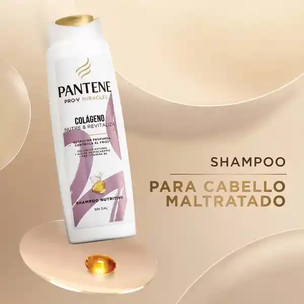 Pantene Pro-V Miracles Colágeno Nutre Shampoo 