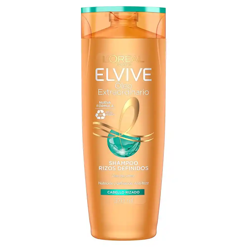 Loreal Paris-Elvive Shampoo Óleo Extraordinario Rizos Definidos