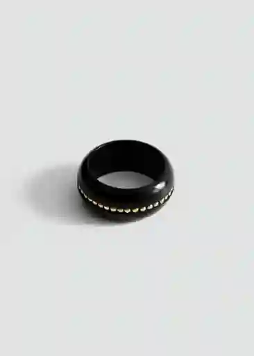 Pulsera Joana Negro Talla 99 Mujer Mango