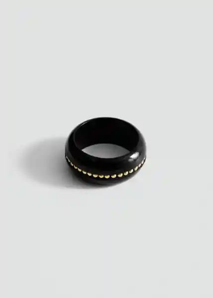 Pulsera Joana Negro Talla 99 Mujer Mango