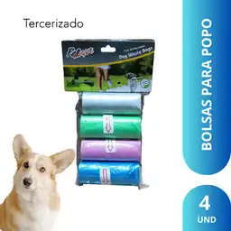 El Tío Bolsa Para Mascota Rollos Biodegradable