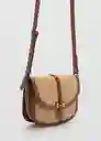 Bolso M Mateo Cuero Talla 99 Mujer Mango