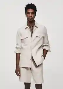 Chaqueta Olueno Crudo Talla L Hombre Mango