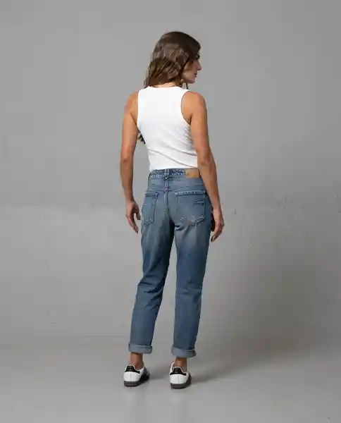 Jean Mujer Azul Talla 12 232G000 Rifle