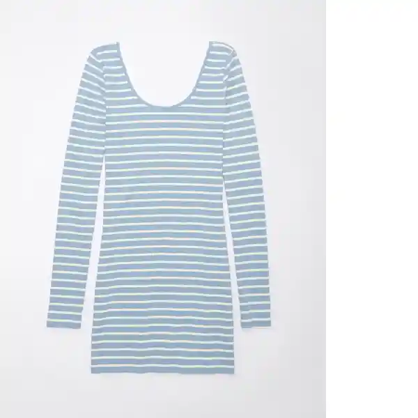 Vestido Mujer Azul Talla: SMALL American Eagle