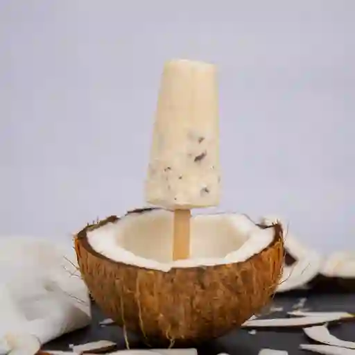 Paleta turrón coco