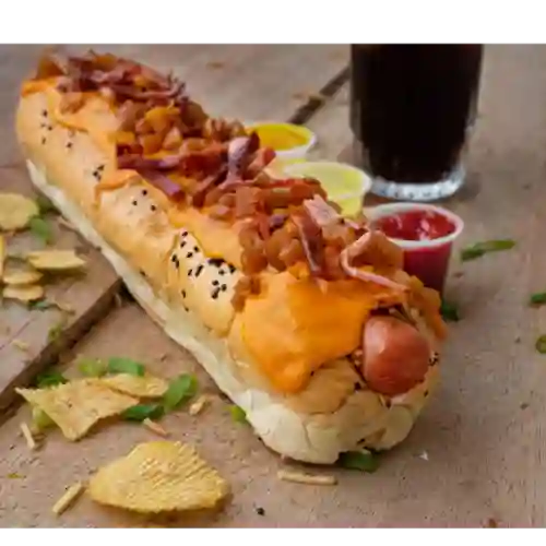 Hot Dog Hawaiano de 30Cm