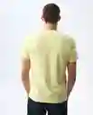 Camiseta Hombre Amarillo Talla XL 841G000_AMA120626 Americanino