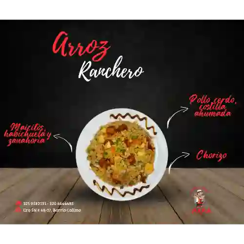 Arroz Ranchero Personal (1 Libra)