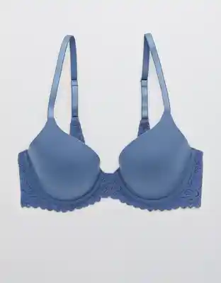 American Eagle Brasier Sunnie Lace Cradle Azul Talla 34 D 8304