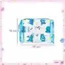 Cosmetiquera Care Bears Transparente Multi Print Azul Miniso