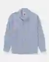 Camisa Hombre Azul Talla Large 2894407 American Eagle