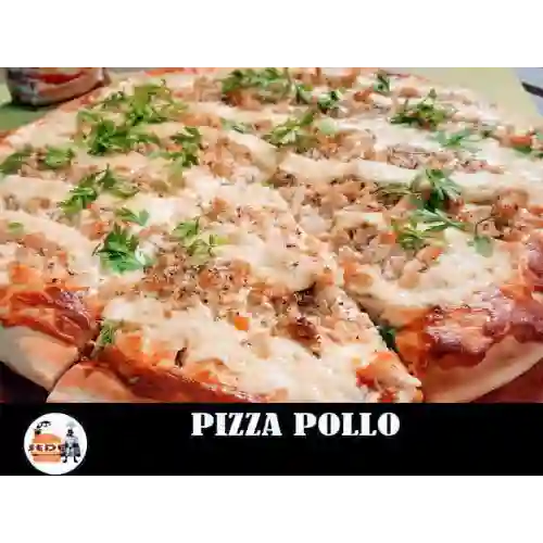 Pizza Mediana Pollo y Vegetales