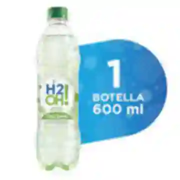 Agua H2o Lima Limon 600 ml