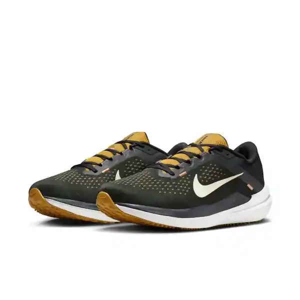 Nike Zapatos Air Winflo 10 Para Hombre Negro Talla 9.5