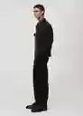 Jean Bob Tejano Negro Talla 40 Hombre Mango