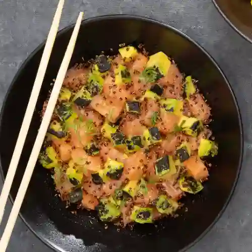 Avocado Salmon Poke