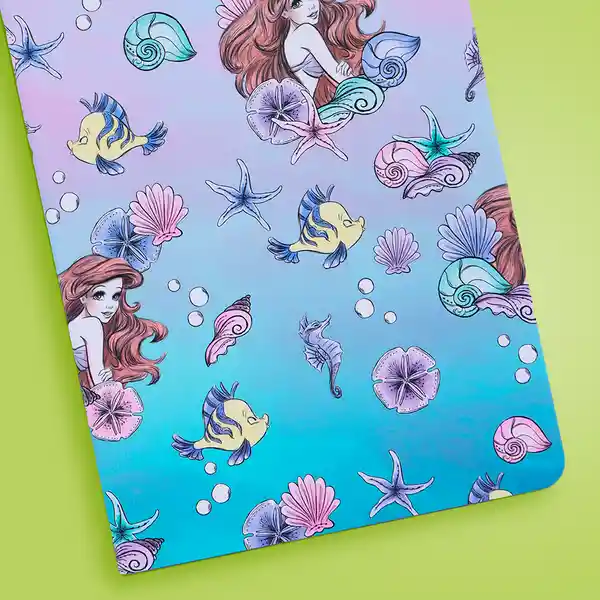 Libreta de Concha Disney la Sirenita A5 40 Hojas Miniso