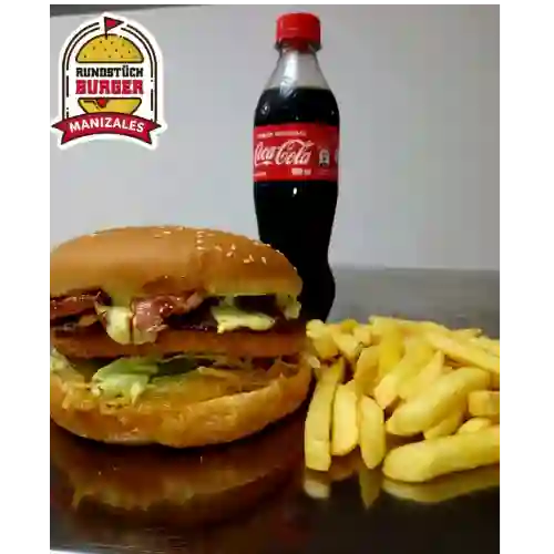 Combo Hamburguesa Sencilla