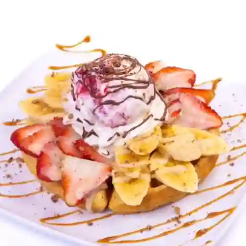 Oblea con Fruta