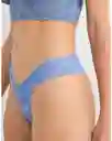 Panti Encaje Azul Talla SMALL Aerie American Eagle