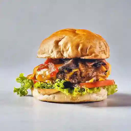 Roasted Vegetables Burger